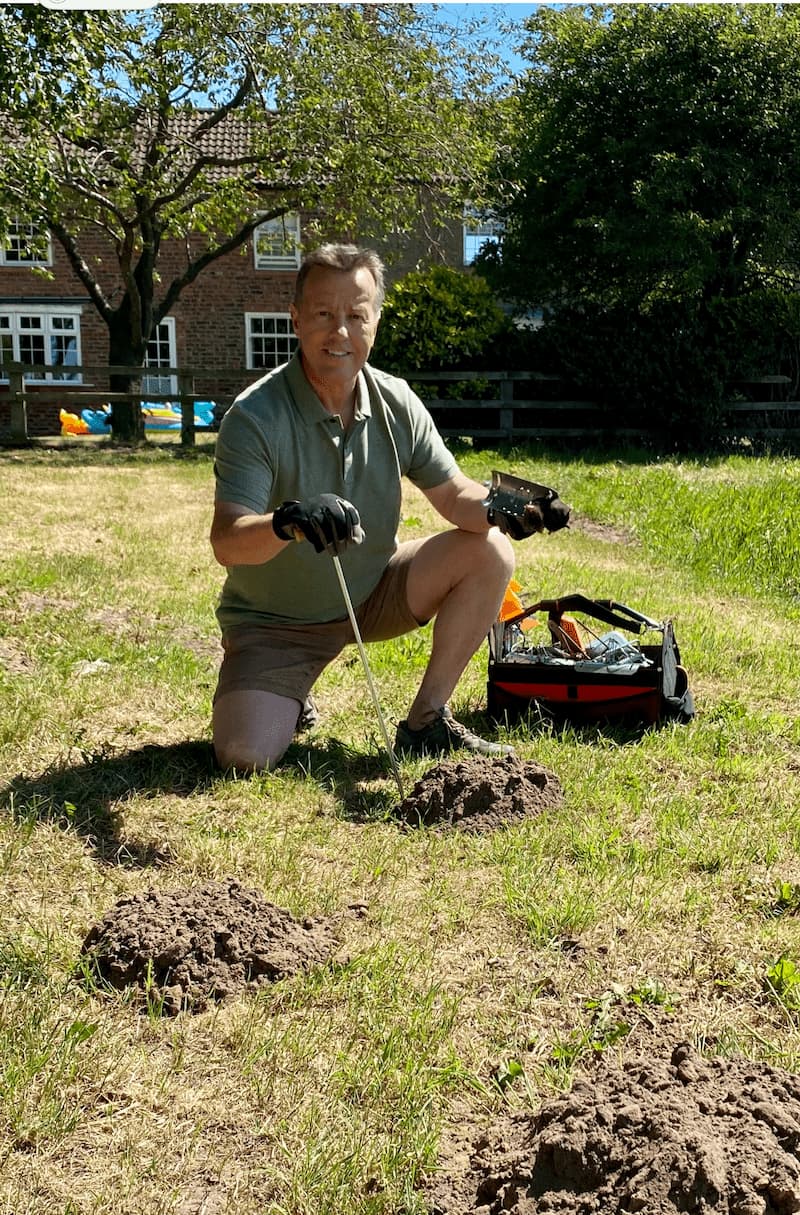 mole catching