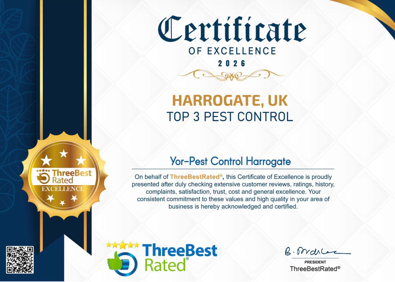 pest control york award2